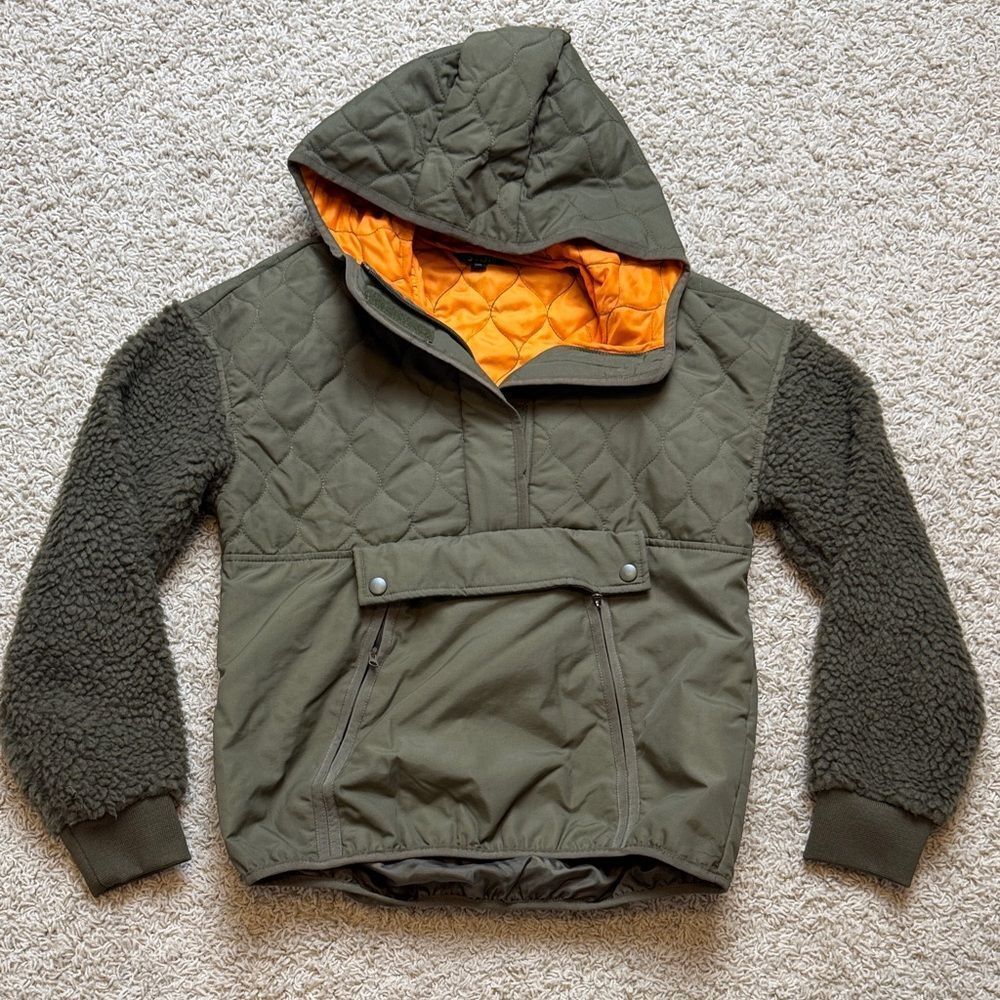 Stoic Hiking Jacket Anorak Forest Green NWOT Womens Size XS